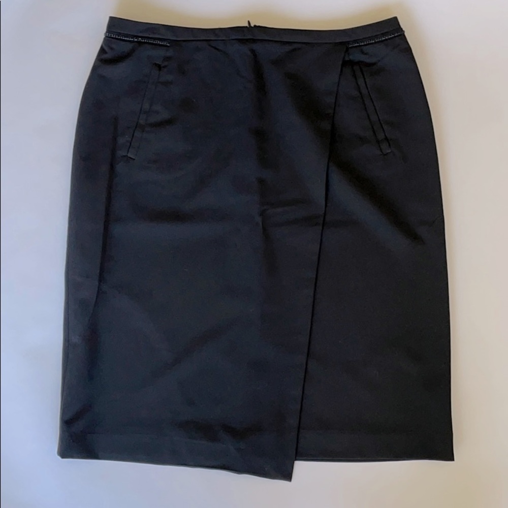 NWOT Zac & Rachel black pencil skirt